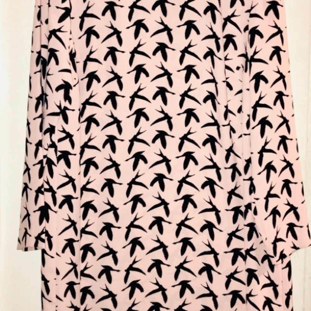 H&M Plus size bird print dress